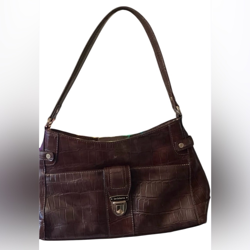 Liz Claiborne Crocodile-Embossed Women's Bag